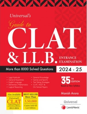 Guide to CLAT & LL.B. | Manish Arora | 2024 Edition | English Medium | Lexis Nexis