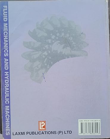 A Textbook of Fluid Mechanics and Hydraulic Machines By R. K. Bansal