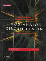 Cmos Analog Circuit Design 2nd Edition 2nd Edition By Philip Allen