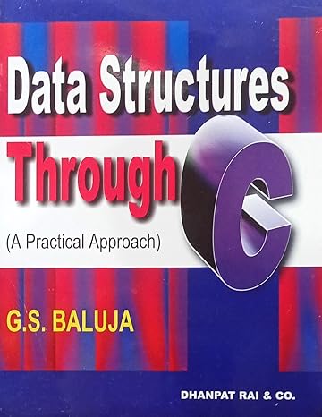 Data Structure Through C By G.S. Baluja