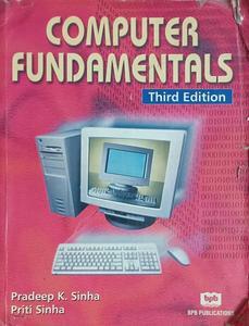 Computer Fundamentals 3rd Edition By Pradeep K Sinha & Priti Sinha