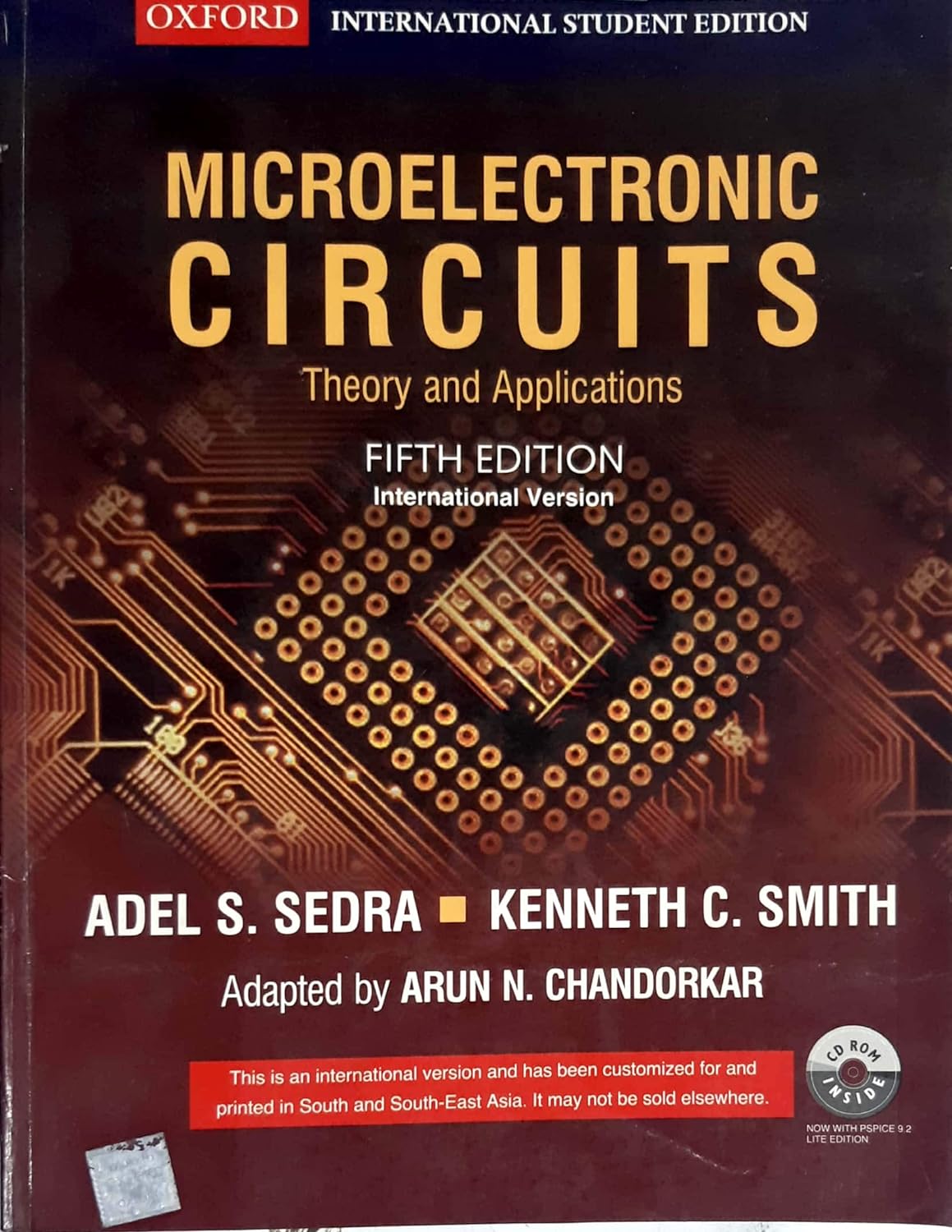 Microelectronic Circuits: Theory and Applications 5th Edition By Adel S. Sedra & Kenneth C. Smith