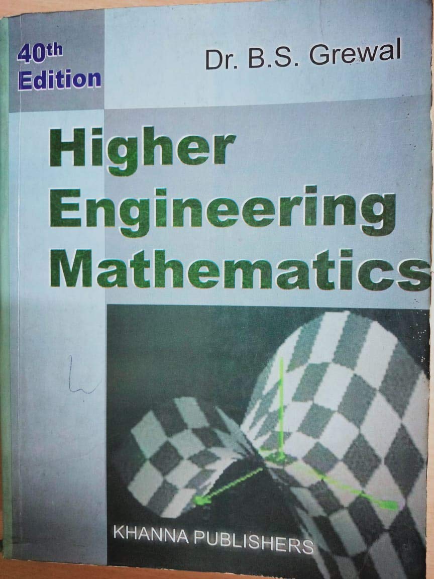 Higher Engineering Mathematics 40th Edition By B.S. Grewal 