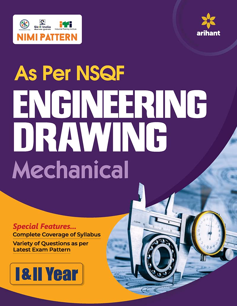 NSQF Engineering Drawing Mechanical I and II Year, By Sameer Bhardwaj Anjali Singh