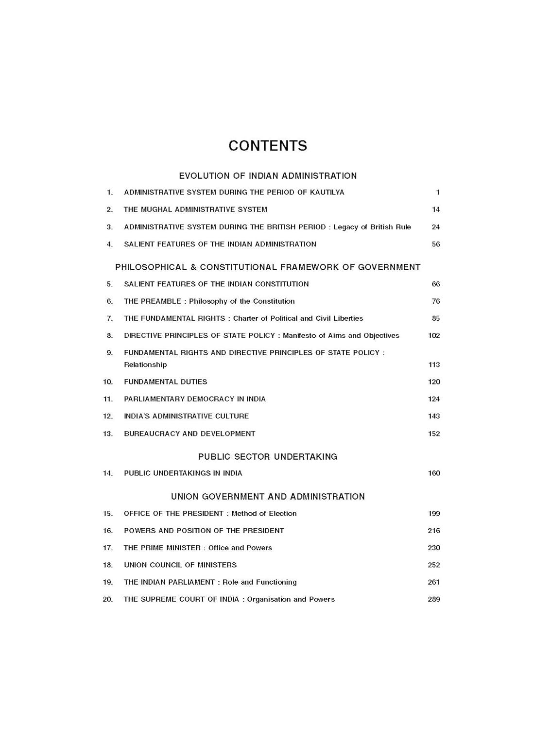 Sahitya Bhawan Public Administration in India book By BL Fadia & Dr. Kuldeep Fadia
