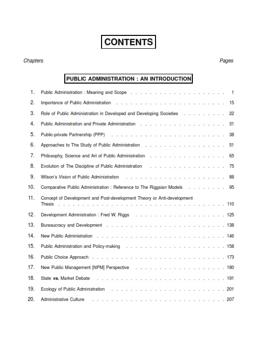 Sahitya Bhawan | Pratiyogita Sahitya Public Administration book by Fadia in english medium for IAS UPSC civil services examination and MA Political Science, Public Administration, By Prof. B.L. Fadia & Dr. Kuldeep Fadia