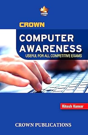 Crown Publications Computer Awareness for All Competitive Exams in English, By Ritesh Kumar