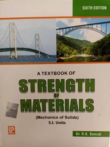 Strength Of Materials, By Rk Bansal