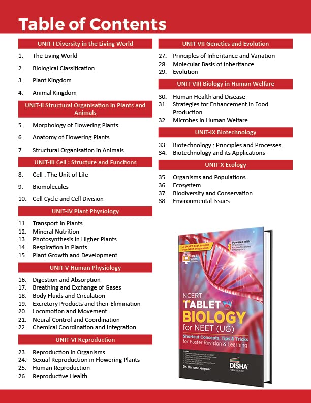 NCERT Tablet Biology for NEET (UG) By Dr. Hariom Gangwar