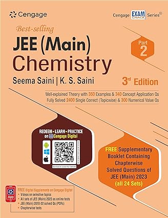 JEE (Main) Chemistry: Part 2 By Seema Saini & K.S. Saini