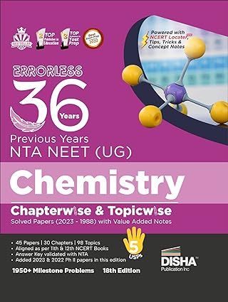36 Previous Years NTA NEET (UG) Chemistry