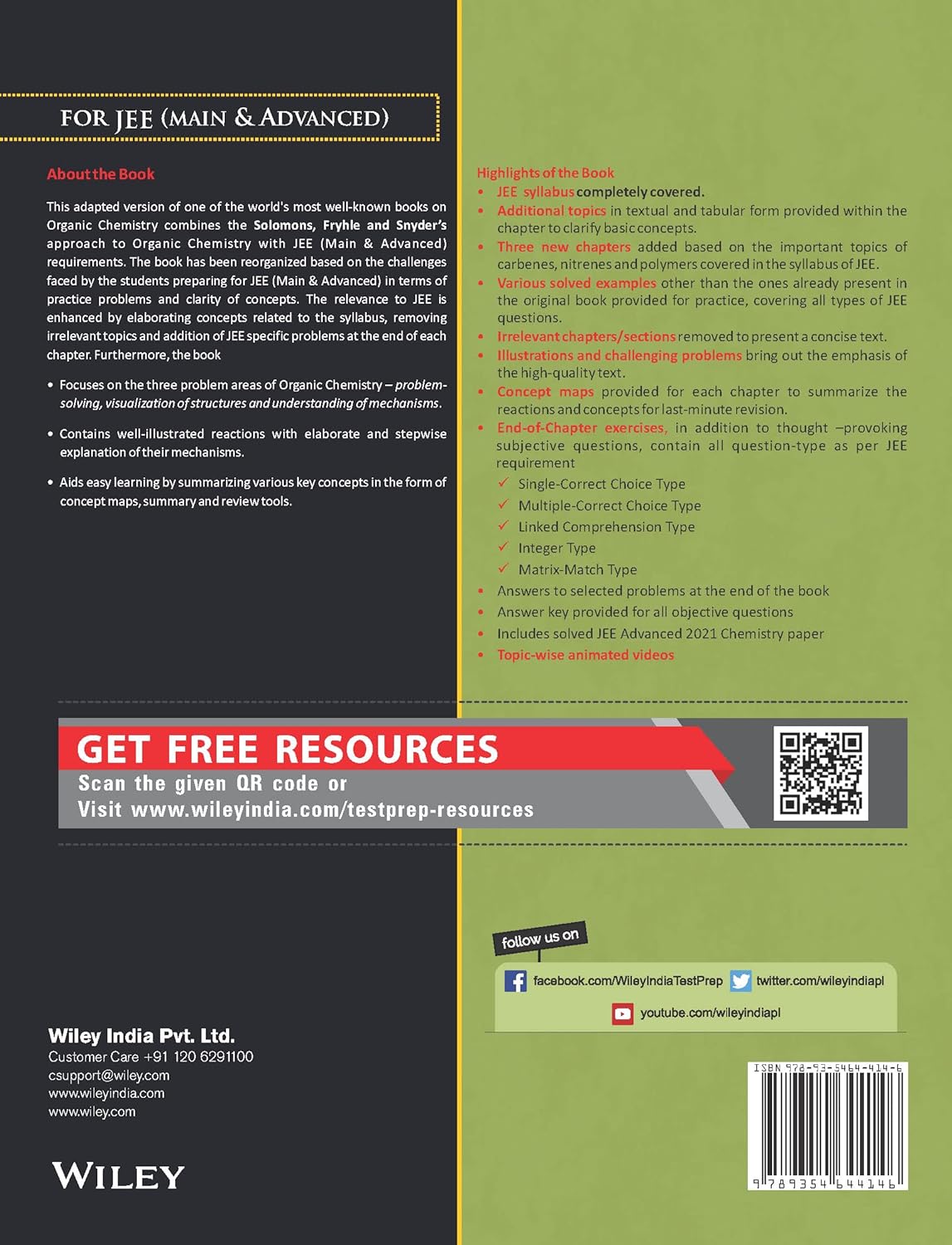 Organic Chemistry for JEE (Main & Advanced) By M S Chouhan
