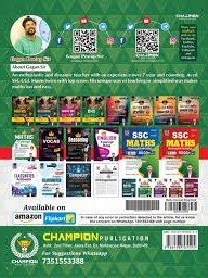 Champion Maths Concept King Formula Book 5th Edition English Medium All Formulas And Theorem and Smart Tricks Arithmetic and Advance Maths Latest Book By Gagan Pratap Sir