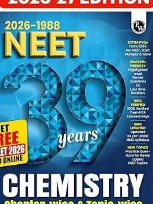 PW NEET PYQ 39 Years Chemistry For 2027 Exam | PYQ By Physics Wallah Expert Team