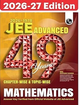 PW 49 Years JEE Advanced PYQ Book Mathematics Chapterwise & Topicwise Solved Papers (1978-2026) | PYQ with Detailed Solutions By Physics Wallah Expert Team