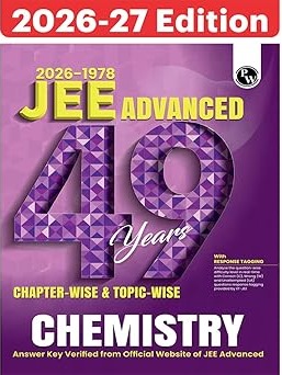 PW 49 Years JEE Advanced PYQ Book Chemistry Chapterwise & Topicwise Solved Papers (1978-2026) | PYQ with Detailed Solutions By Physics Wallah Expert Team