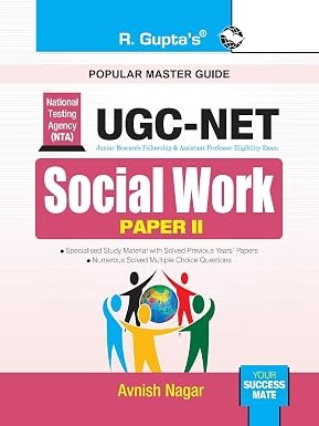 NTA-UGC-NET/JRF: Social Work (Paper II) Exam Guide By Avnish Nagar