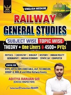 Railway General Studies | Railway GK/GS| 4500+ Chapter-Wise MCQs By Aditya Ranjan Sir