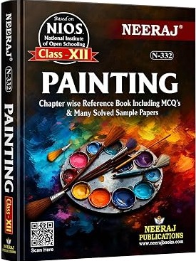 Painting Chapter wise help Book / Guide including Many Solved Sample Papers and Exam Notes | English Medium|12th Class of NIOS By Kshyama Sagar Meher