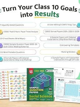 CBSE 15 Sample Question Papers Class 10 Social Science For 2027 Board Exam (New Pattern) By Physics Wallah Expert Team