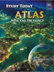Study Today Atlas India & The World By Dr.Anshu , Prem Singh Meena , Ajit Kumar