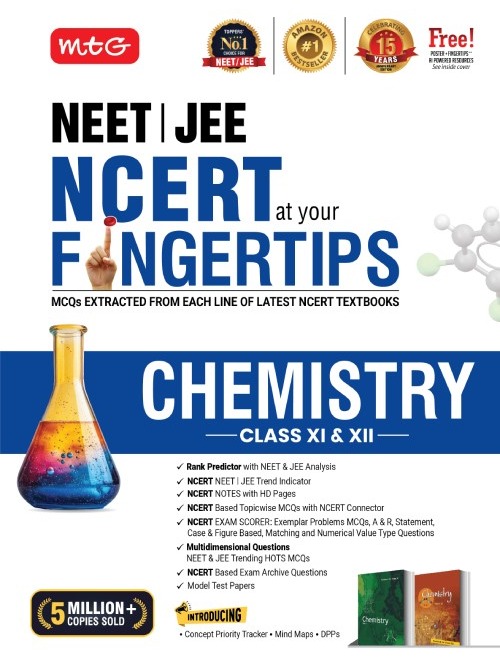 NCERT at your FINGERTIPS Chemistry For NEET & JEE Exam 2026-2027 By MTG Publication Expert Team
