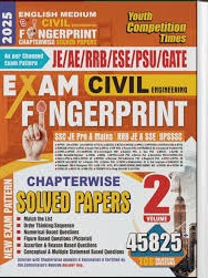 YCT | Civil Engineering Exam Fingerprint Vol. 2 | English Medium| (For JE/AE/RRB/ESE/PSU/GATE ) | Chapterwise Solved Papers