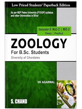 Zoology For B.Sc. Students Semester II: MJC-2 | MIC-2 | Diversity of Chordates - NEP 2020 Patna By VK Agarwal