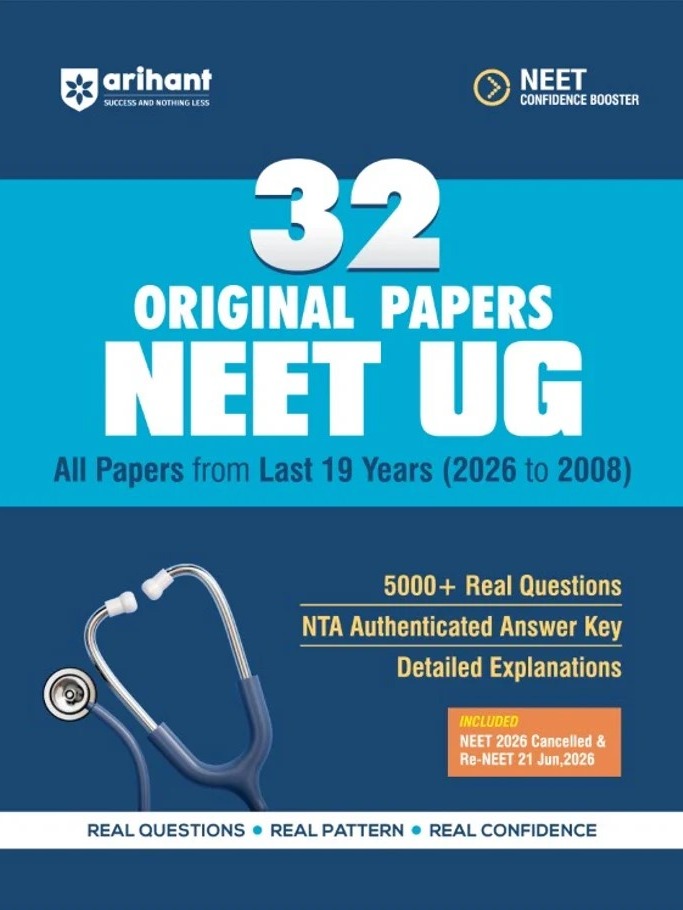 31 Original Papers NEET (UG) 2027 | 19 Years (2026–2008) Papers Including Re-NEET 2026 with 5000+ Real Questions | NTA Authenticated Answer Key & Detailed Explanations by Rajeev Singh , Sakshi , Rakhi Sharma