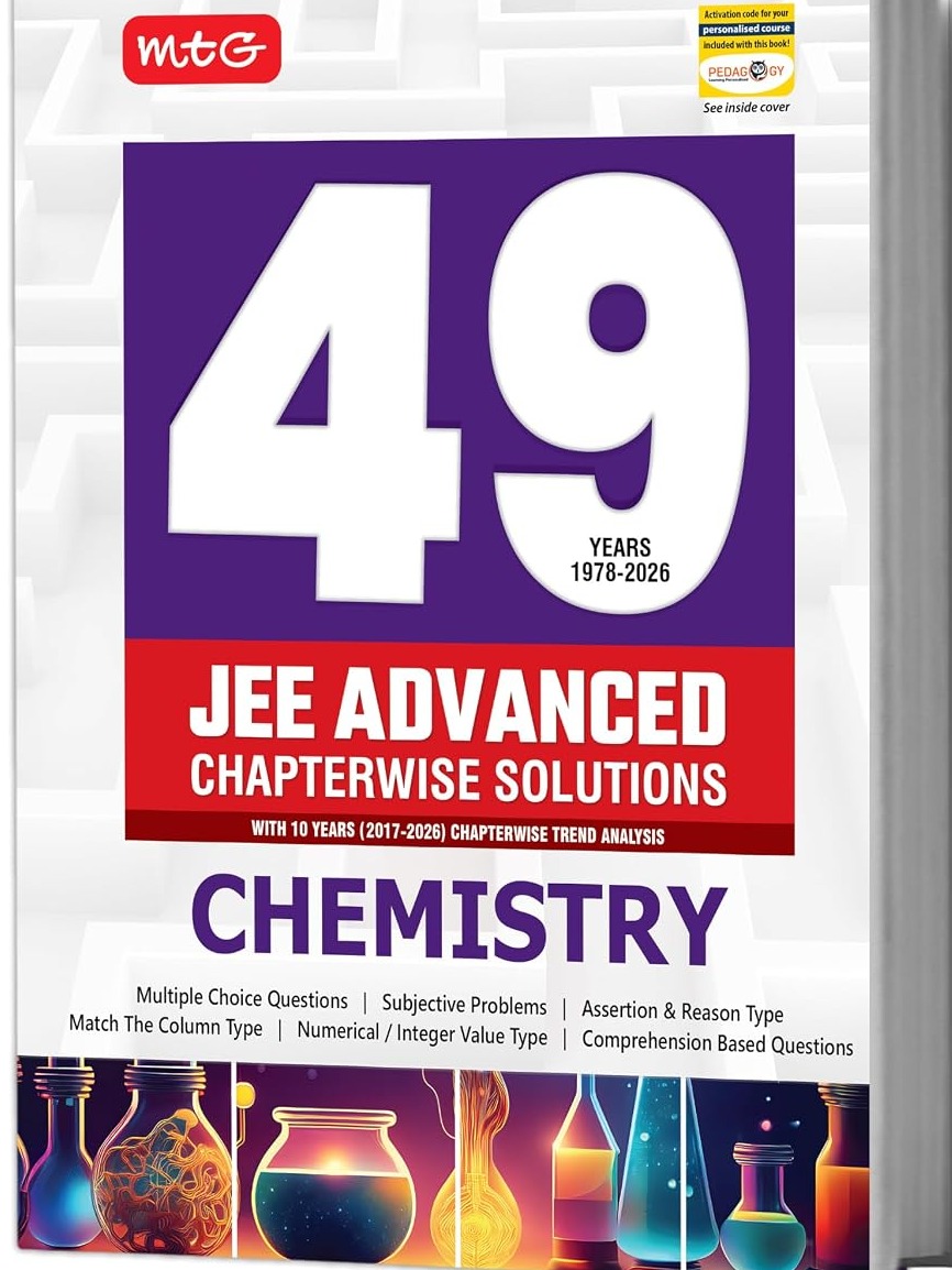 49 Years JEE Advanced (2026-1978) PYQ For 2026 Exam – Chemistry By DR. MS YADAV