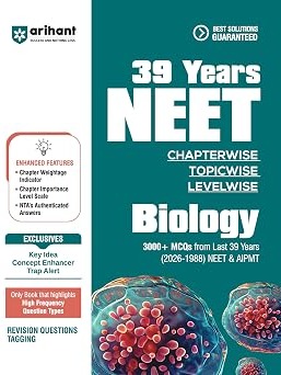 NEET Biology 2027 | 39 Years' Chapterwise, Topicwise & Levelwise PYQs (2026–1988) | 1800+ NEET & AIPMT Previous Year Questions By Dr. Parul Goel & Rakhi Bisht