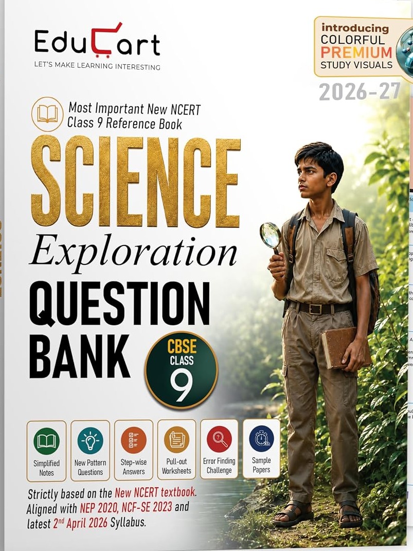 CBSE Class 9 Science Exploration Question Bank 2026–27 By Prashant Kirad