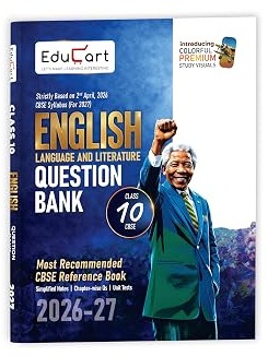 CBSE Class 10 English Question Bank 2026-27 By Educart Expert Team