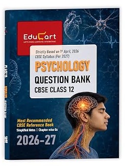 CBSE Class 12 Psychology Question Bank 2026-27 By Educart Expert Team