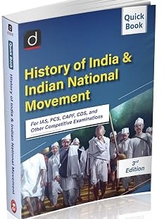 DRISHTI UPSC Books 2026, History of India & Indian National Movement Quick Book 3rd Edition By Drishti Expert Team