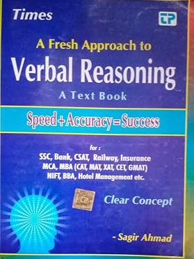 A Fress Aproach To Verbal Reasoning By Sagir Ahmad