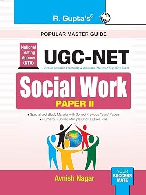NTA-UGC-NET/JRF: Social Work (Paper II) Exam Guide By Avnish Nagar