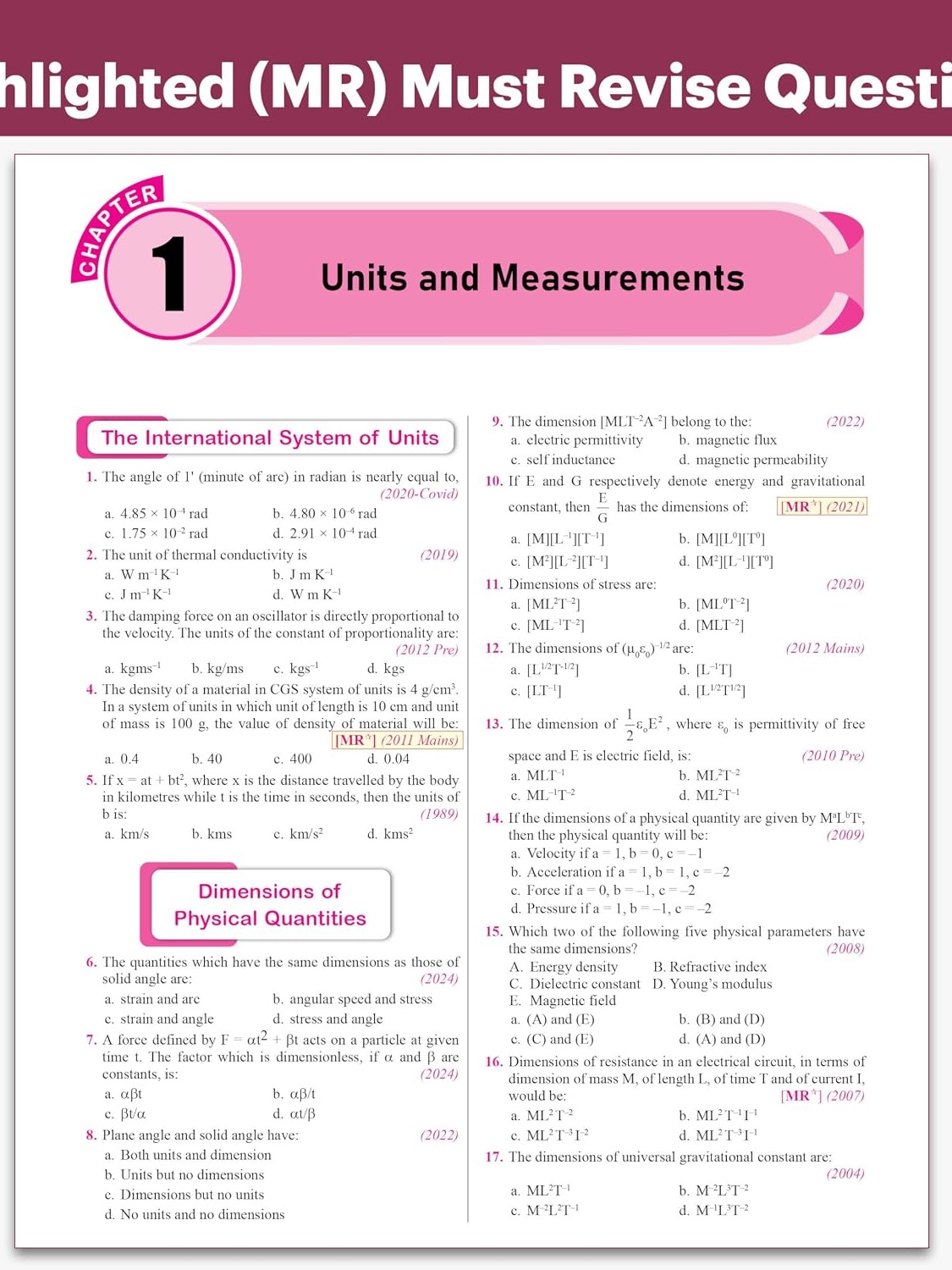 PW NEET PYQ 39 Years Physics For 2027 Exam | PYQ By Physics Wallah Expert Team