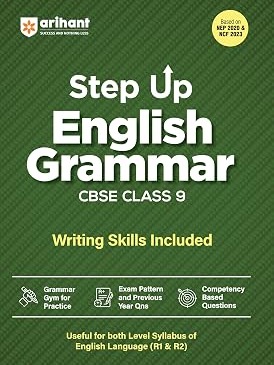 Arihant Step Up English Grammar for CBSE Class 9 | Writing Skills Included By  Ravi Shashank , Vaishali Jaiswal