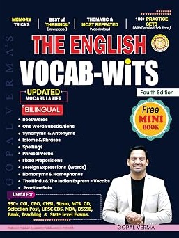 The English VOCAB-WiTS with The Mini Book By Gopal Verma