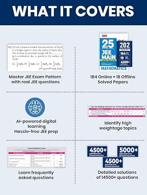 MTG 25 Years (2026-2002) JEE MAIN PYQ Book | 202 Chapter-wise & Topic-wise Previous Years Solved Papers Chemistry For 2027 Exam By MTG Editorial Board