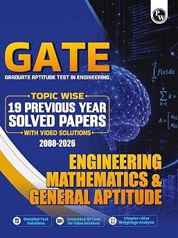 Engineering Mathematics & General Aptitude Topicwise Previous Year Solved Papers (2026 - 2008) with Video Solutions For 2027 Exams By Arihant Expert Team