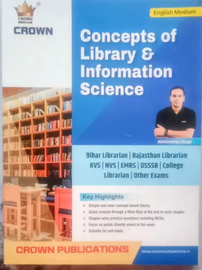 Concepts of Library and Information Science | English Edition| By Abhimanyu Sir