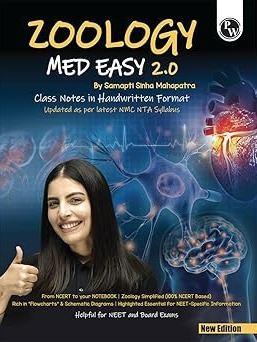 Zoology Med Easy 2.0 For NEET and Board Exams 2025-26 | Flowcharts, Schematic Diagrams By Samapti Sinha Mahapatra