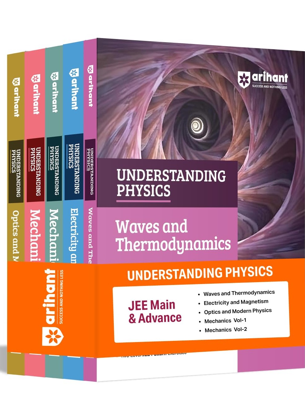 Understanding Physics Complete Combo 2026-2027| Mechanics Vol 1 & 2, Electricity & Magnetism, Waves & Thermodynamics, Optics & Modern Physics | JEE Main & Advanced by DC Pandey