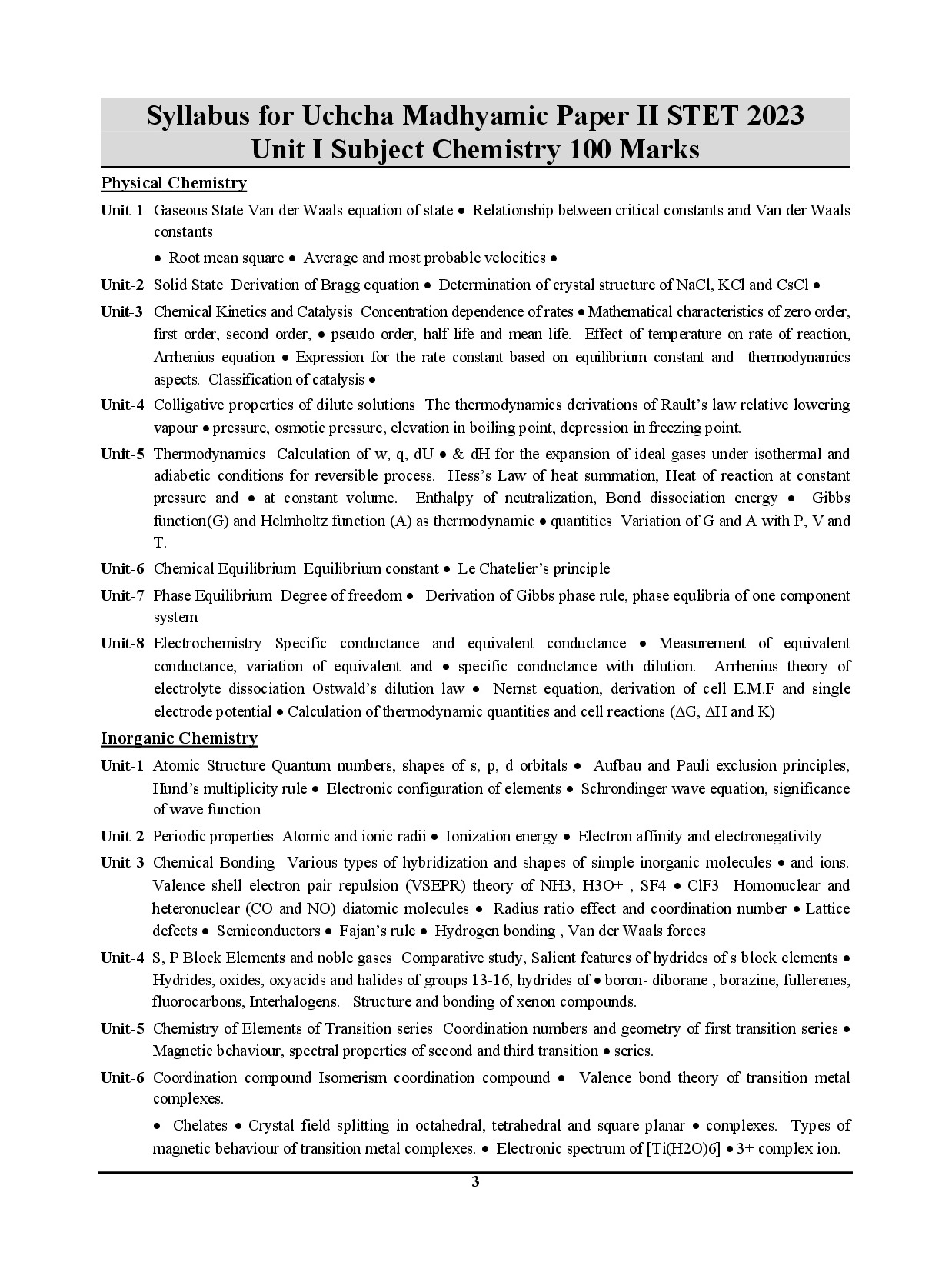 Bihar STET Chemistry Solved Papers & Practice Book (Class 11 & 12) 2027 In Hindi Medium By Youth Competition Times Expert Team