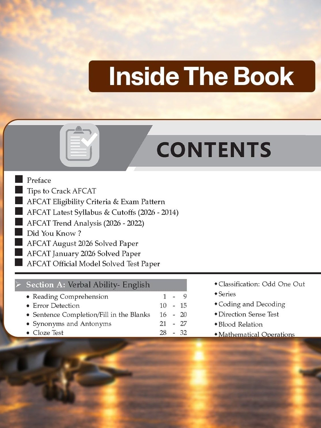 Oswaal AFCAT 16 Years' Chapter-wise & Topic-wise Solved Papers | Flying, Technical & Ground Duty Branches | PYQs (2011-2026) with 2026 Solved Paper | For 2027 Exam | With Oswaal AI