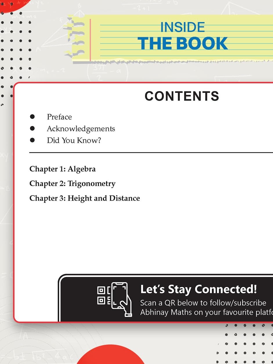 Abhinay Maths Selection Book-Vol. 2 Bilingual for SSC CGL, CHSL, CAPF & All Govt Exams Concept Based Qs with Video Solutions | Algebra, Trigonometry, Height & Distance (For Latest Exam)