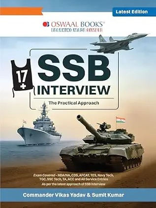 Oswaal SSB Interview: The Practical Approach | Psychology, GTO, Interview Tasks & OLQ Development | NDA, CDS, AFCAT, TA & SSC Tech | CDR Vikas Yadav & Sumit Kumar | For 2026 Exams (English Medium)