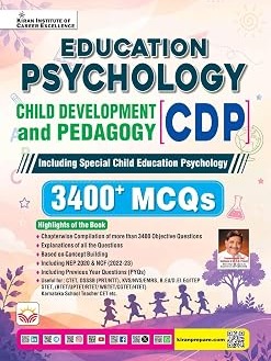 Education Psychology CDP Child Development and Pedagogy (English Medium) By Kiran Publication Expert Team